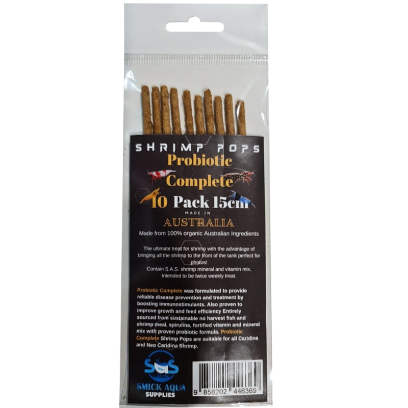 SAS PROBIOTIC COMPLETE SHRIMP POPS