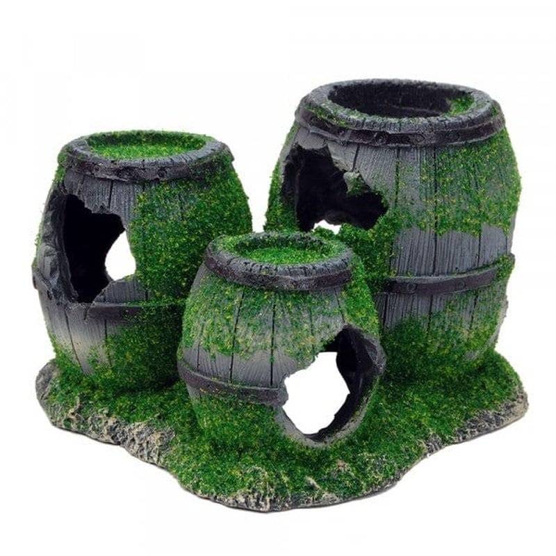 Bioscape Moss 3 Barrels 16 x 10cm