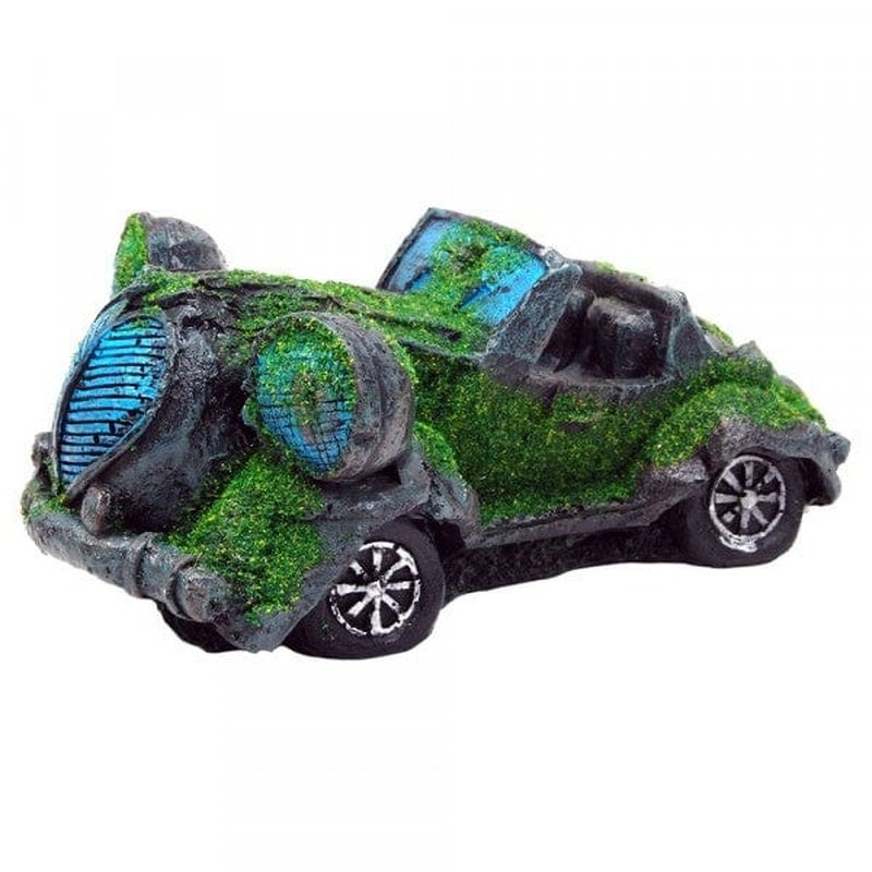 Bioscape Moss Covered Sports Car with Bubbler 24 x 14cm