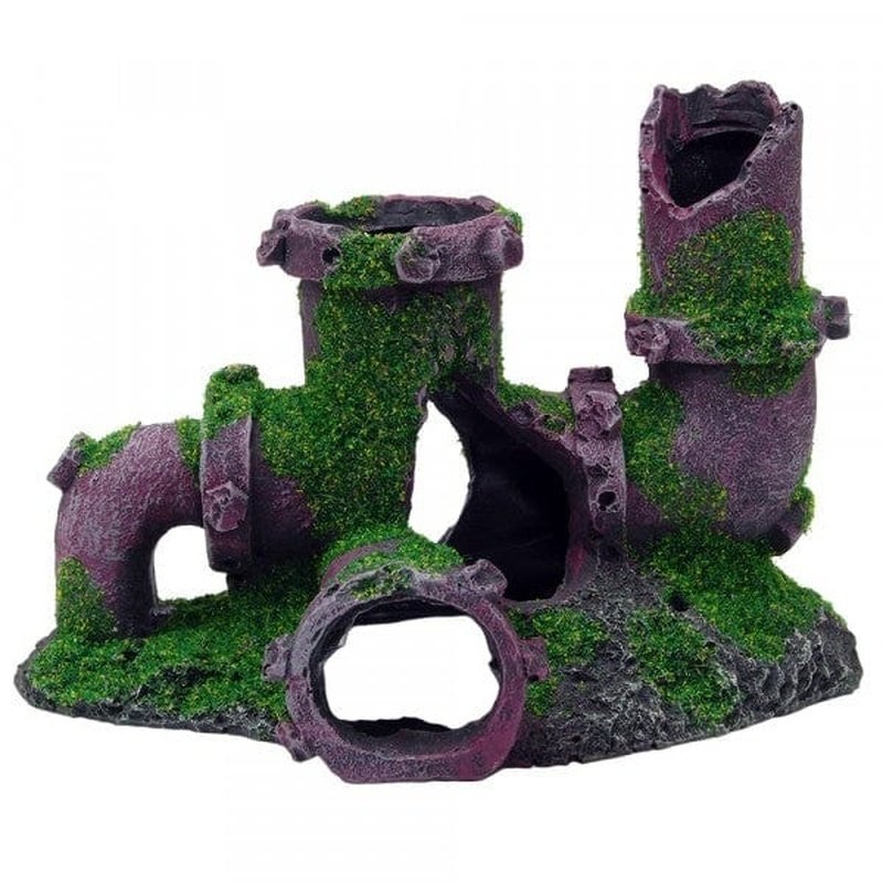 Bioscape Moss Water Pipes Large 19 x 13cm