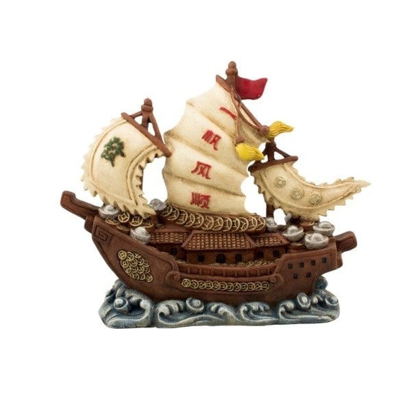 Bioscape Oriental Sailing Schooner 23.6 x 18 cm