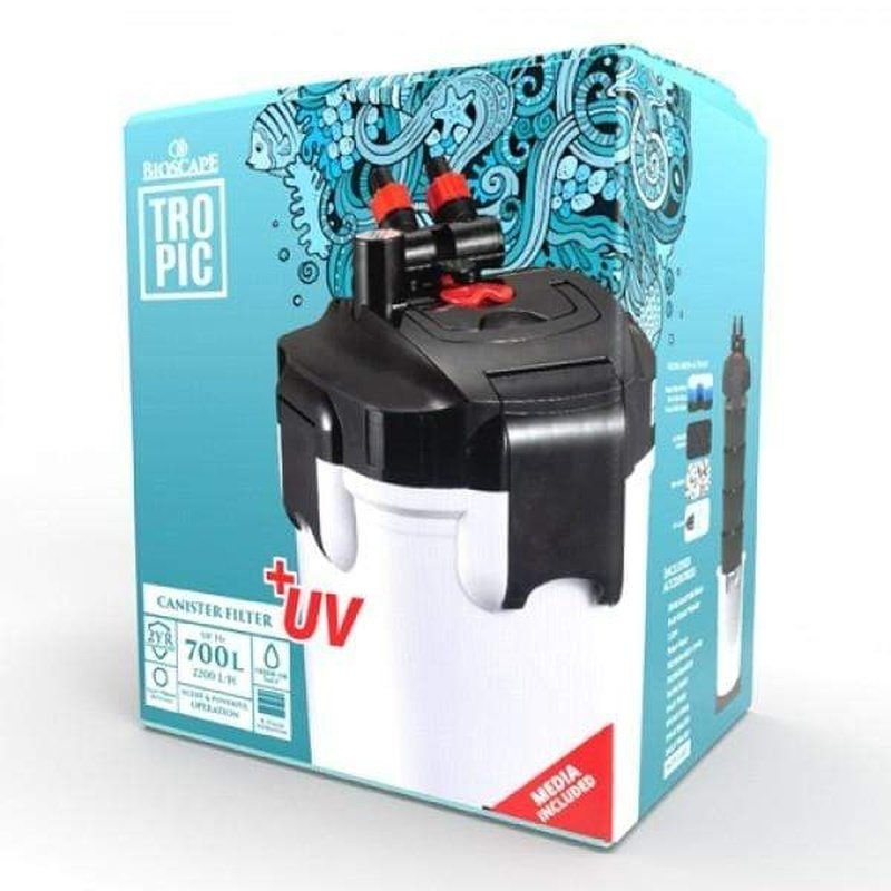 Bioscape Tropic Canister Filter 2200 with UV (700L, 2200L/h)