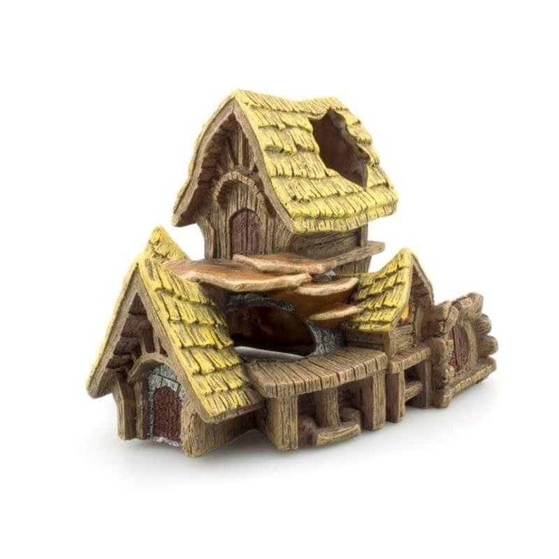 Bioscape Yellow Roofed Home 11.5 x 11.cm