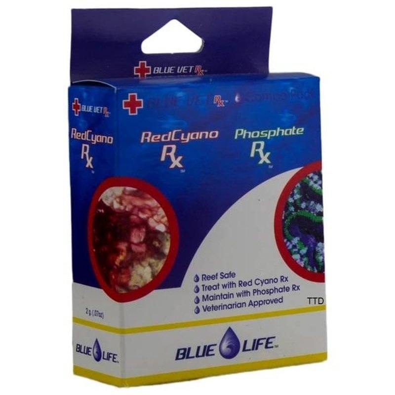 Blue Life Cyano Phosphate 2 in 1 (2g Red Cyano RX & 30mL Phosphate RX)