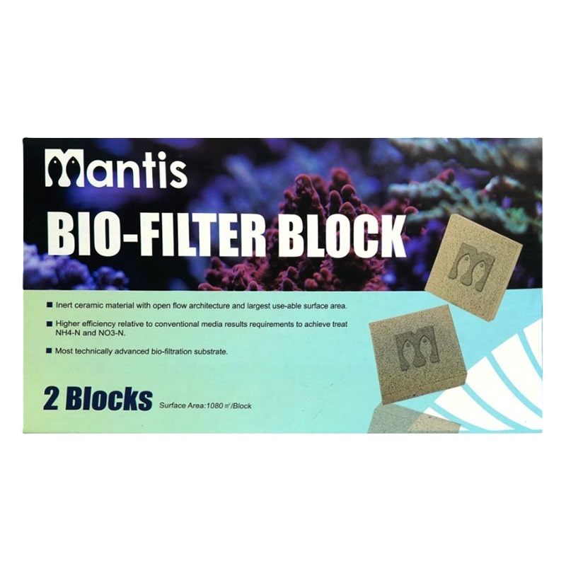 MANTIS BIO FILTER BLOCK - 2 PACK