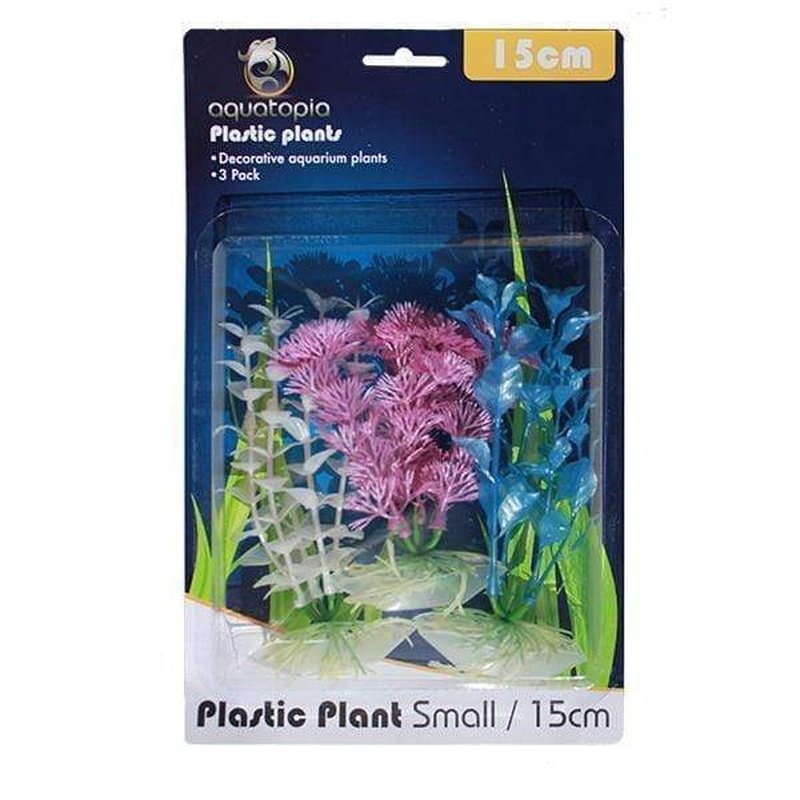 Aquatopia Pearl Plastic Plants 15cm