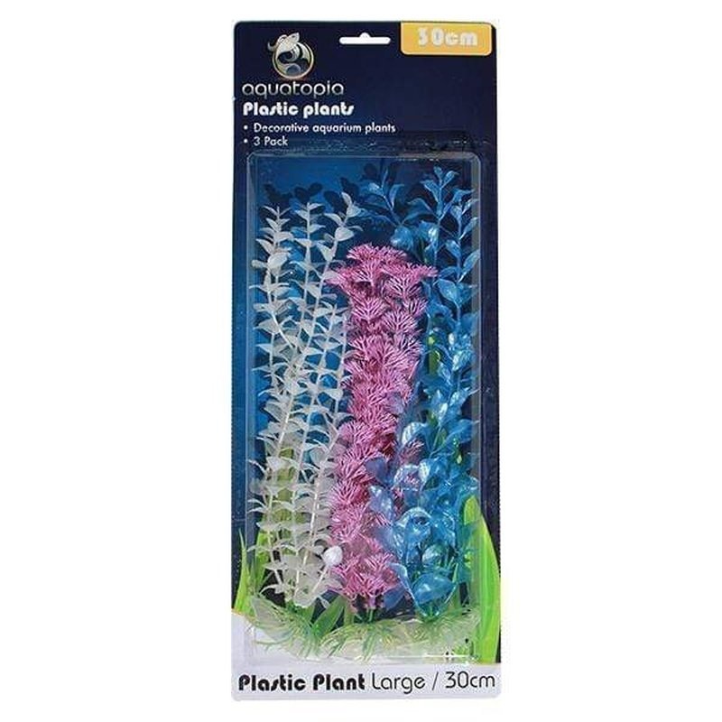 Aquatopia Pearl Plastic Plants 30cm
