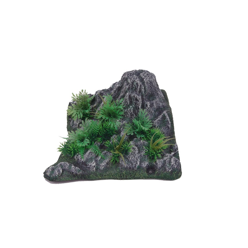 Aquatopia Rock with Green Plant
