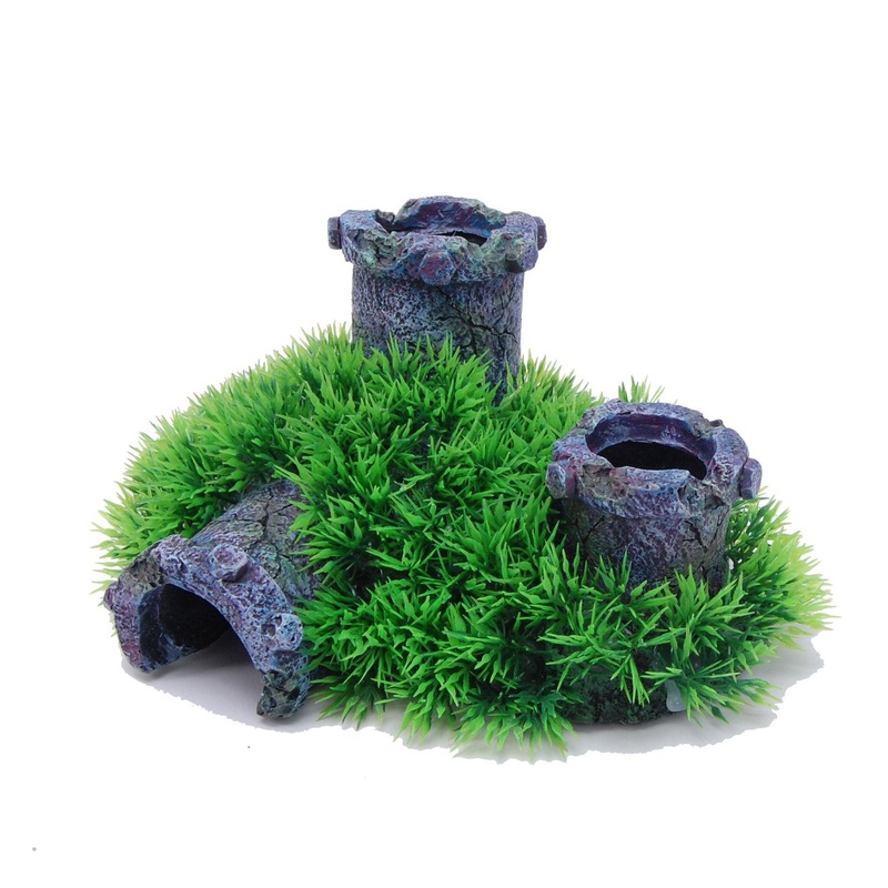 Aquatopia Three Pipes with Moss