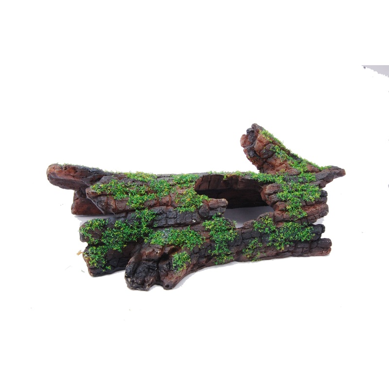 Aquatopia Tree Log with Moss