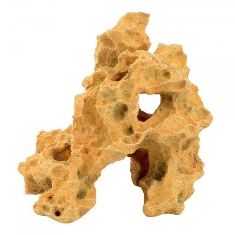 Bioscape Holey Rock Golden Replica - XLarge (33 x 30 x 23 cm)