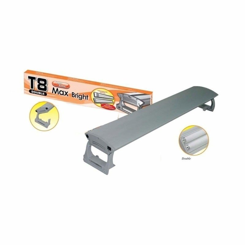 Aqua Zonic Max Bright T8 Double Light Unit 75cm (2 x 25w)
