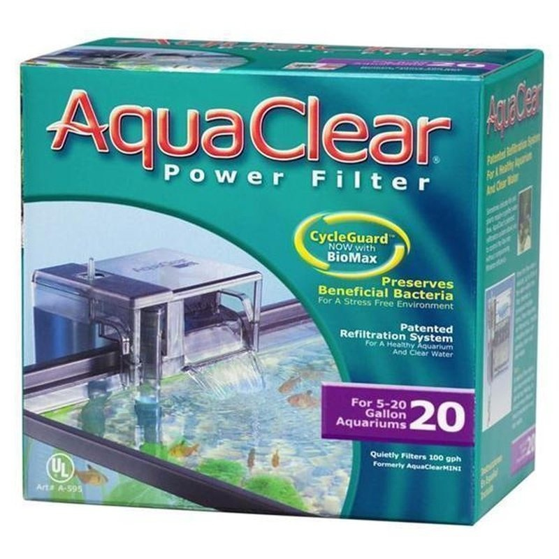 Aquaclear 20 Power Filter (378 L/h, 18 to 76L)