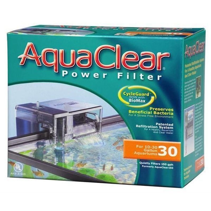 Aquaclear 30 Power Filter (568 L/h, 38 to 114L)