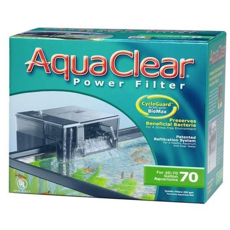 Aquaclear 70 Power Filter (1135L/h, 152-265L)