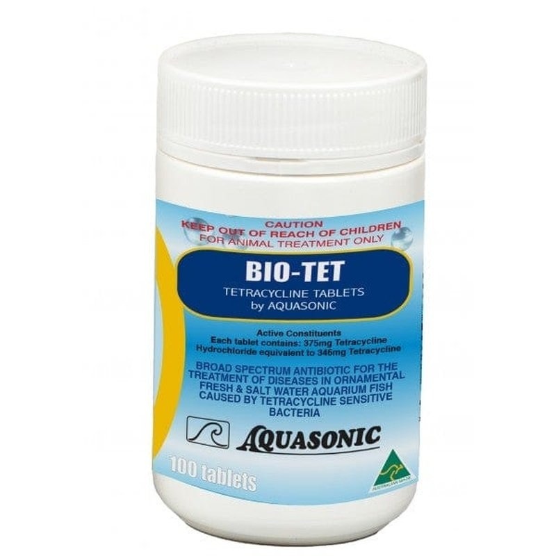 Aquasonic Bio-Tet - Broad-spectrum (Tetracycline Hydrochloride)