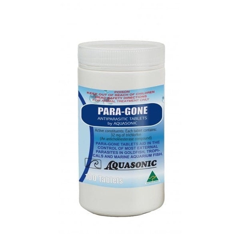 Aquasonic Para-Gone Parasite Treatment (Trichlorphon)