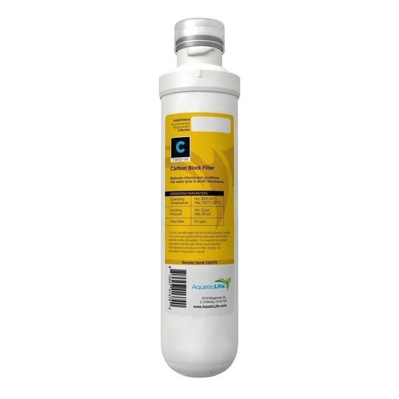 Aquatic Life Twist In Carbon Cartridge 330379