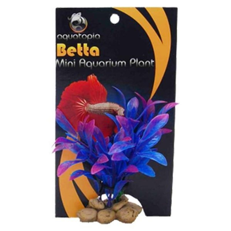 Aquatopia Betta Plant Purple & Blue
