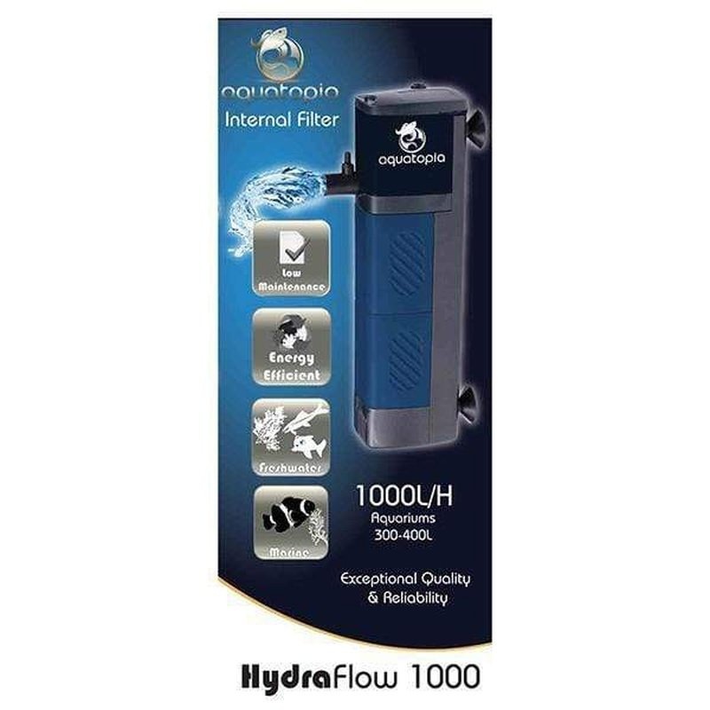 Aquatopia HydroFlow 1000 Internal Filter (300-400L, 1000L/hr)