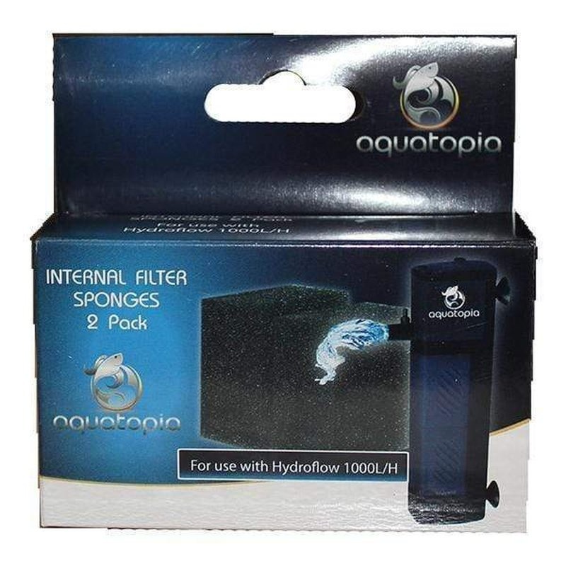 Aquatopia HydroFlow 1000 Internal Filter Sponges 2 Pack