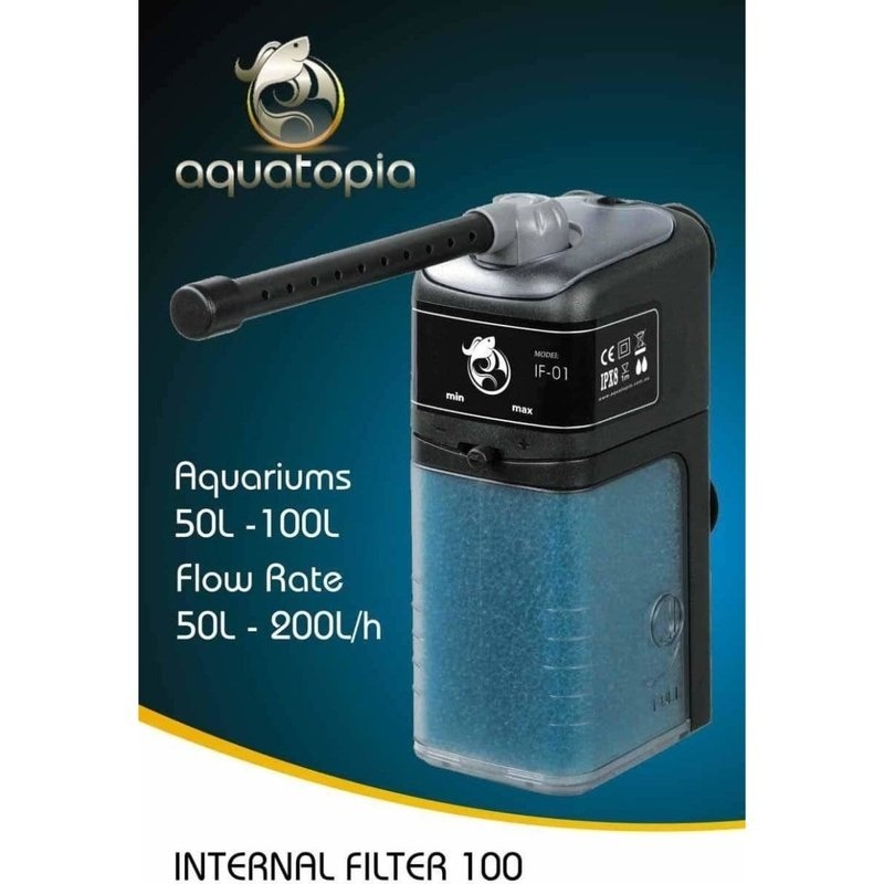 Aquatopia Internal Filter 100 (up to 100L, 200L/Hr)