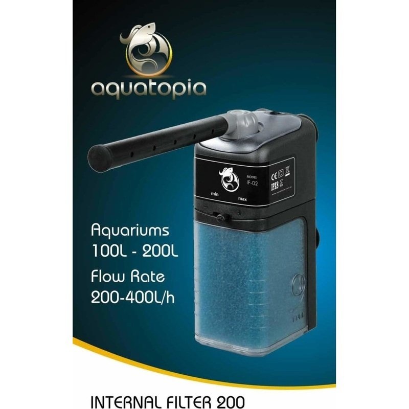 Aquatopia Internal Filter 200 (up to 200L, 400L/hr)