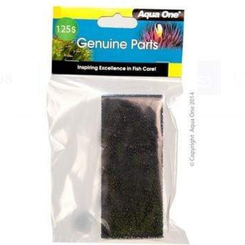 Aqua One Sponge 1pk 125s - Reflex 15 - 25125s