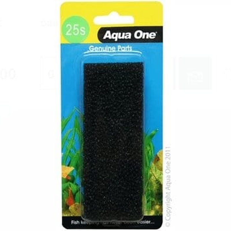 Aqua One Sponge 1pk 25s - Maxi 101F - 25025s