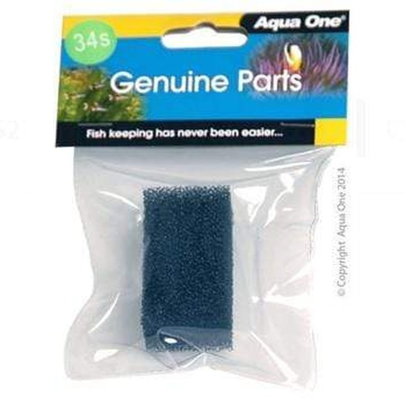 Aqua One Sponge 1pk 34s - Mini 300F - 25034s