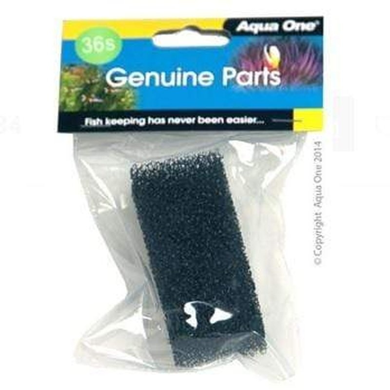 Aqua One Sponge 1pk 36s - Mini 302F - 25036s