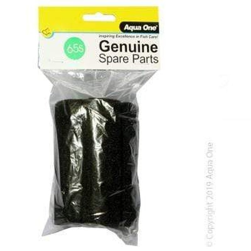 Aqua One Sponge 1pk 65s - Filter Air 60 - 25065s