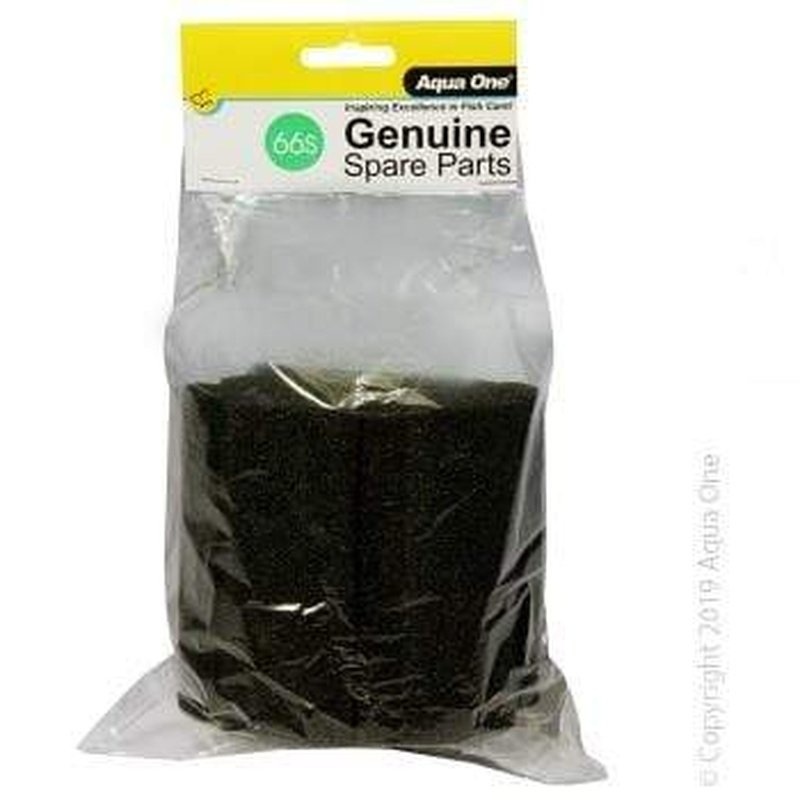 Aqua One Sponge 1pk 66s - Filter Air 136 - 25066s