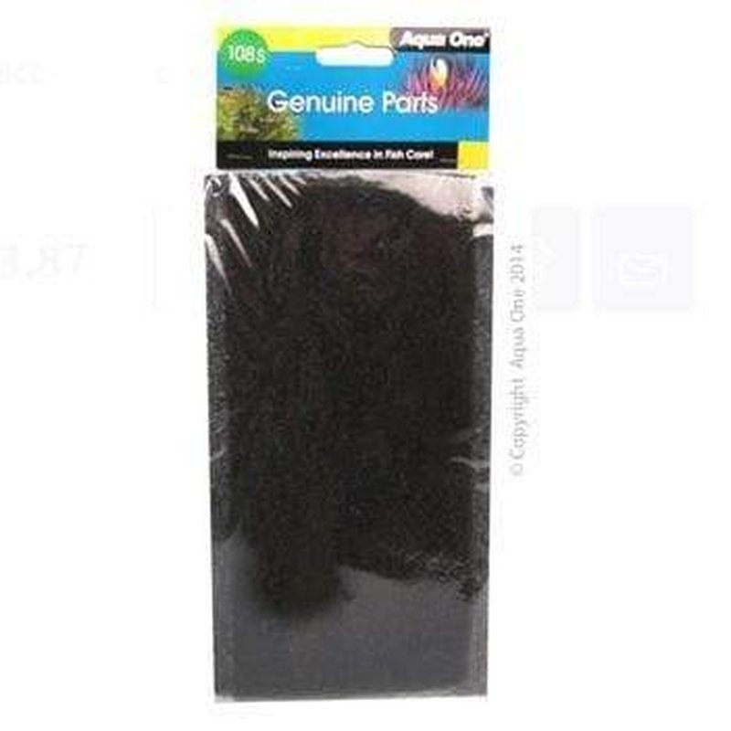 Aqua One Sponge 2pk 108s - EcoStyle 81 VF127 - 25108s