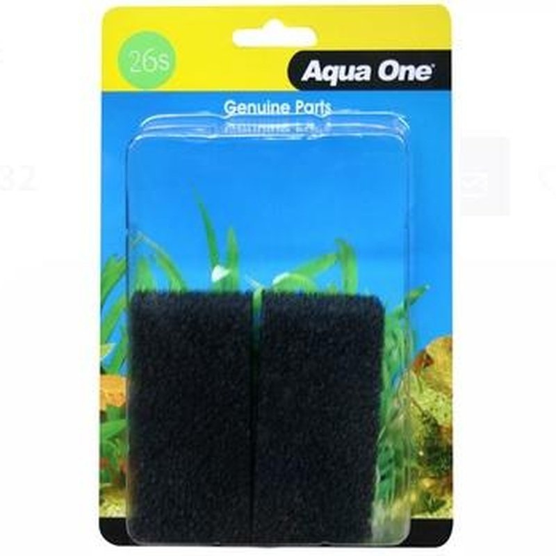 Aqua One Sponge 2pk 26s - Maxi 102F - 25026s
