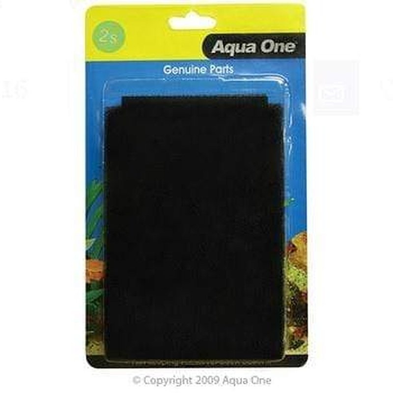 Aqua One Sponge 2pk 2s - LifeStyle 52, AquaStyle 510 - 25002s