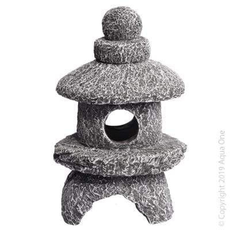 Aqua One Stone Lantern 9 x 9 x 14cm