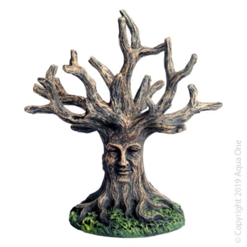 Aqua One Tree With Face 12 x 8 x 13cm