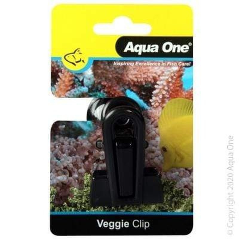 Aqua One Veggie Clip with Suction Cup 6.6cm