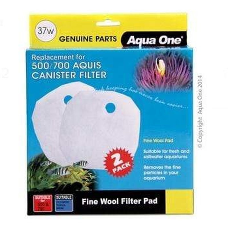 Aqua One Wool 2pk 37w - Aquis 500/700 - 25037w