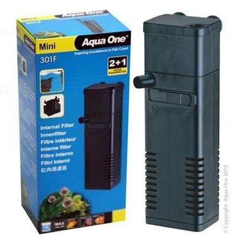 Aqua One Mini Internal Filter 301F 250L/h