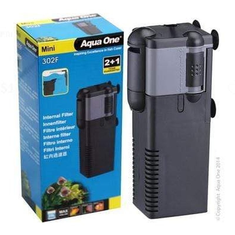 Aqua One Mini Internal Filter 302F 450L/h