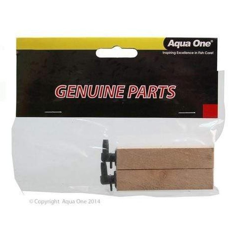 Aqua One NanoSkim 90 Protein Skimmer Air Stone 2pk - 50032-a