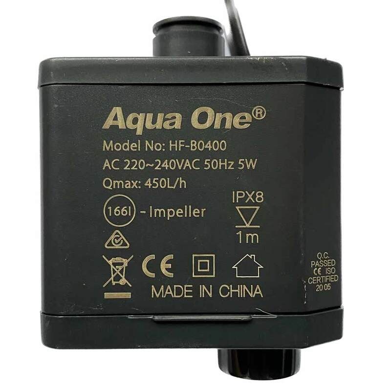 Aqua One Powerhead for LifeStyle 52/76/94, AquaBac 100 & Horizon View 182 - 52042-P