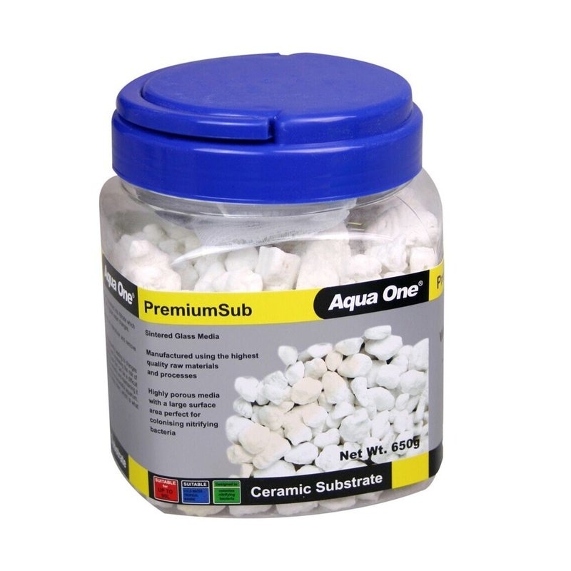 Aqua One PremiumSub Ceramic Biological Media 650g