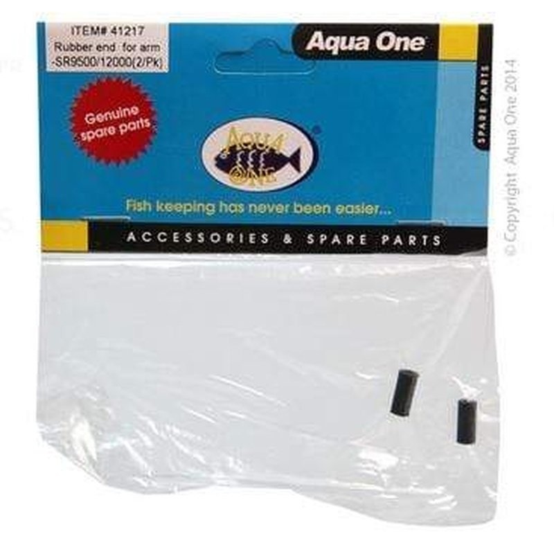 Aqua One Rubber End Cylindrical 2pk - Precision 9500 12000 Infinity AP750 - 41217