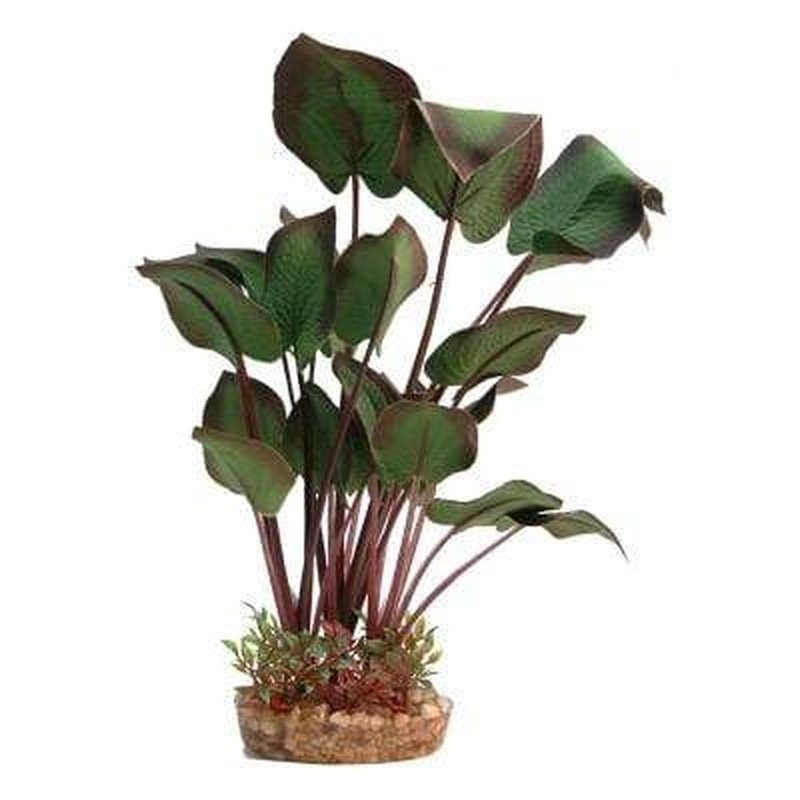Aqua One Silk Plant Radican with Gravel Base L