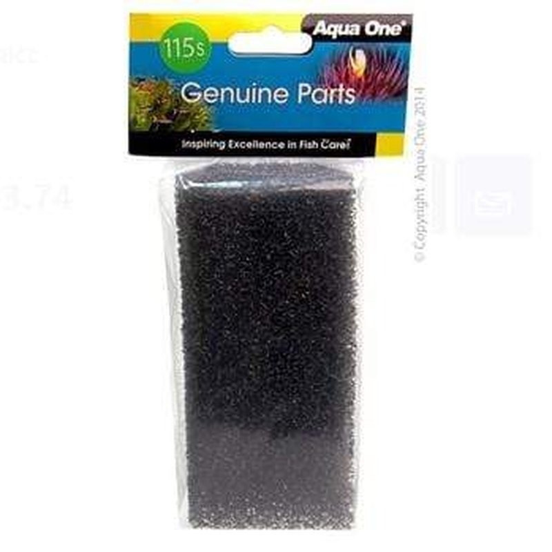 Aqua One Sponge 15ppi 1pk 115s - AquaNano 25 - 25115s