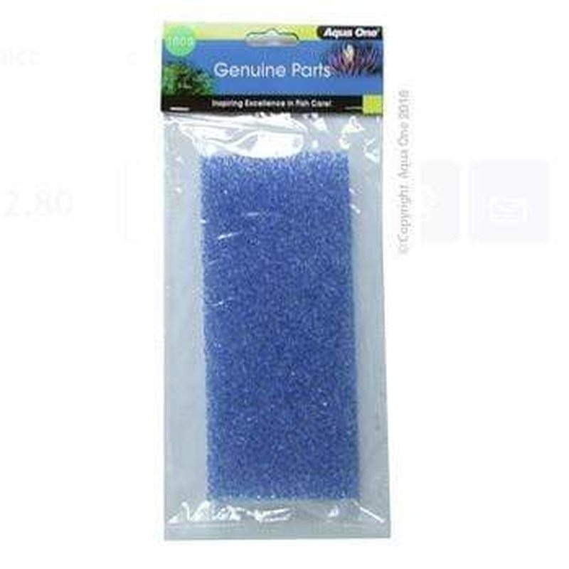 Aqua One Sponge 15ppi 1pk 160s - AquaBac 100 Focus 25/36 - 25160s
