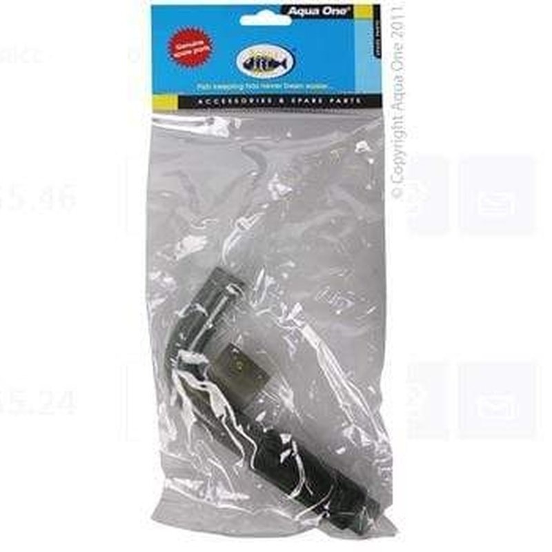Aqua One Elbow With Adaptor - AquaStyle 850 980 Old - 11244